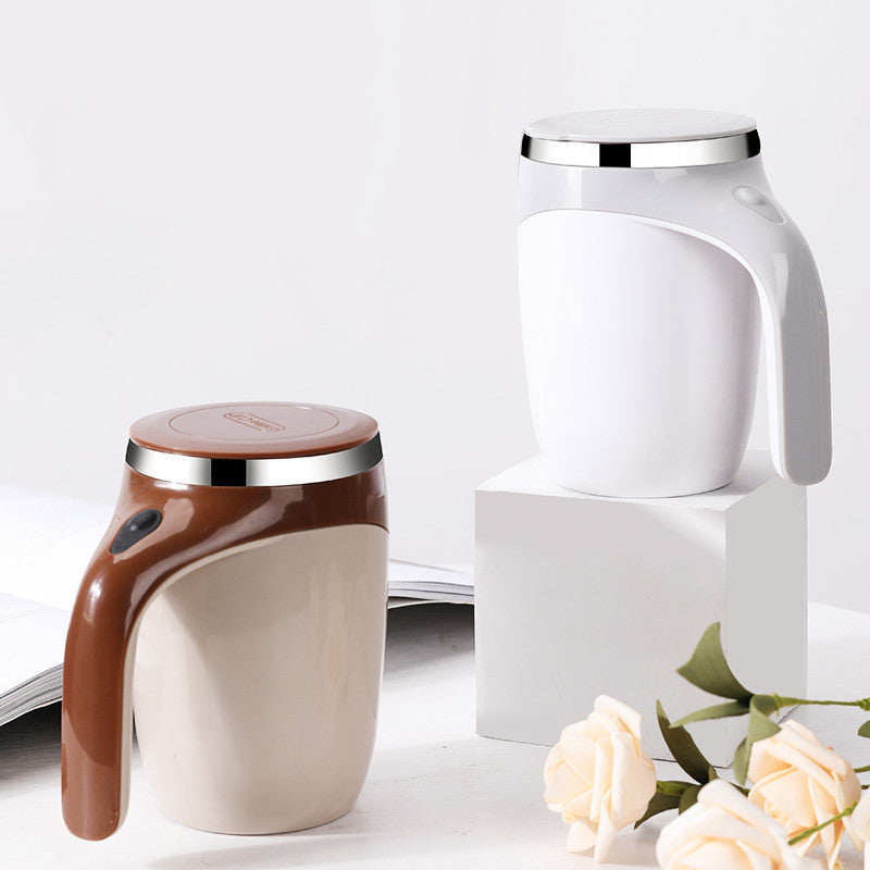 Rechargeable Automatic Stirring Cup – Electric Rotating Coffee & Milkshake Cup, Magnetic Mixing, Lazy Drink Solution