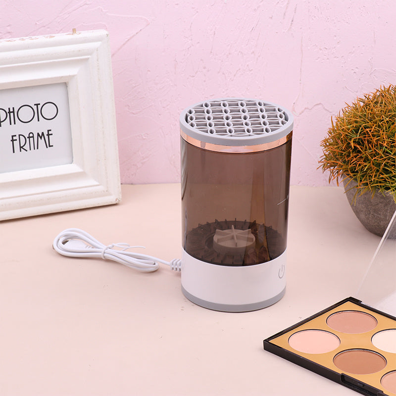 Portable Electric Makeup Brush Cleaner – USB Charging Eye Shadow Brush Cleaning Tool, Automatic Cosmetic Brush Cleaner