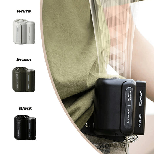 Portable USB Air Fan – Large Wind Cooling Fan for Outdoor Sports, Travel, and Work