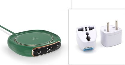 Smart Coffee Mug Warmer – Thermal Insulation Coaster, Constant Temperature Heating Pad for Desktop